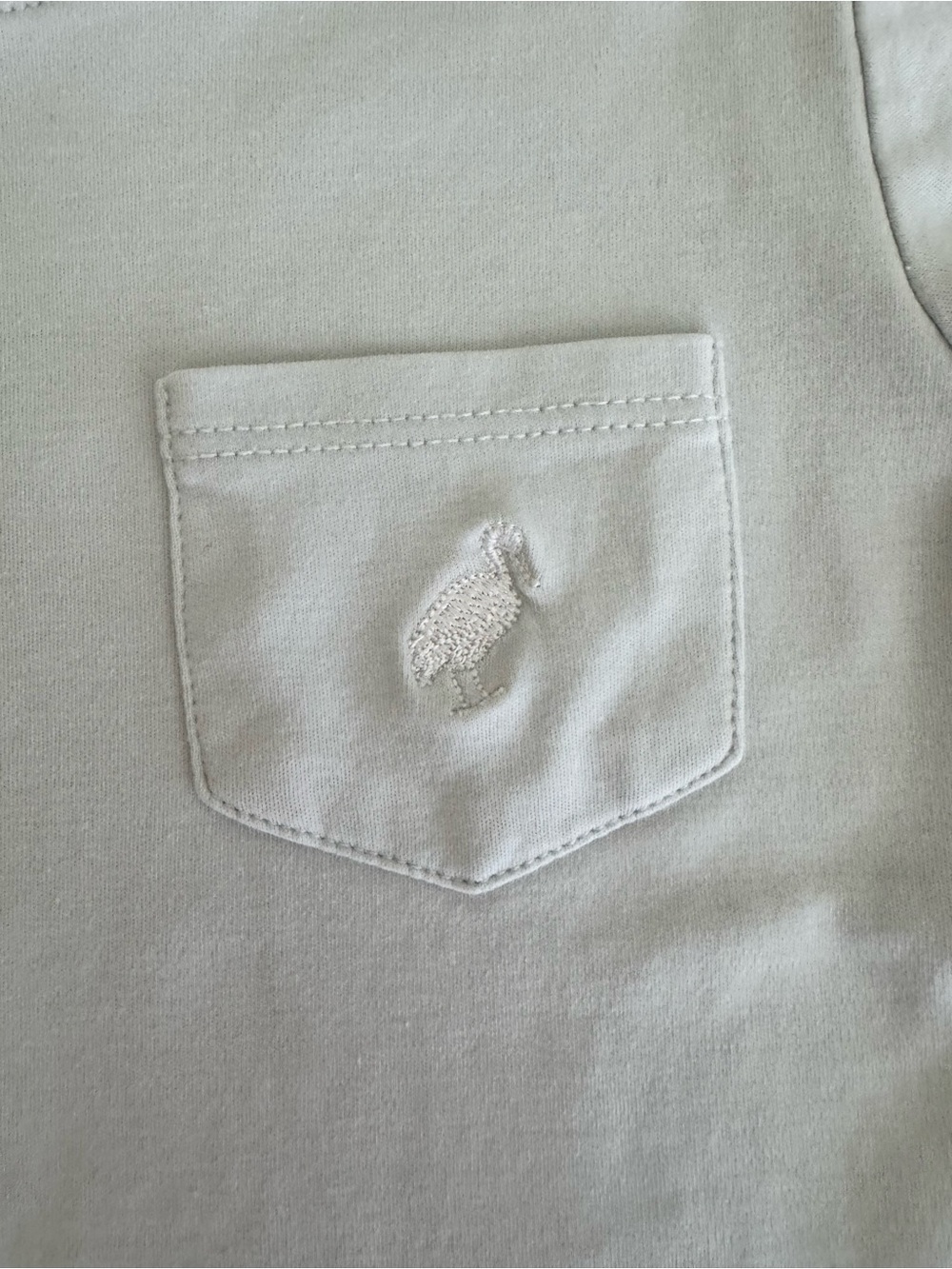 TBBC Carter Crewneck. Very light baby blue. - Picture 3 of 5